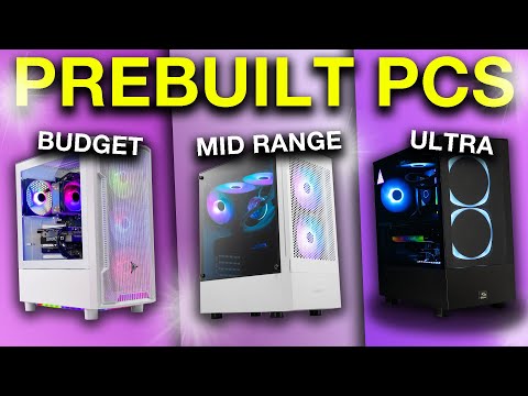 Best Prebuilt Gaming PCs to Buy in 2024! 🤩 [1080p, 1440p & 4K!]