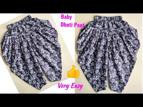 Baby Dhoti Pant Cutting and stitching | Dhoti Pant Cutting and Stitching