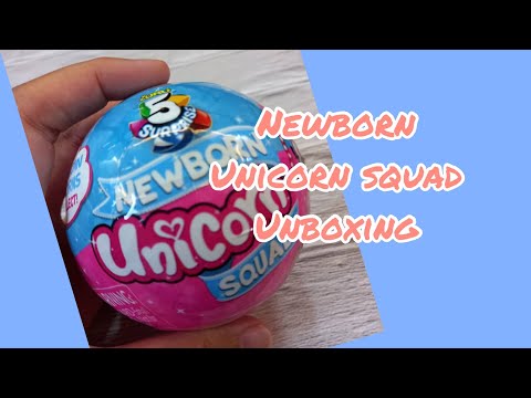 NEW NEWBORN UNICORN SQUAD Unboxing by Zuru 5 Surprise