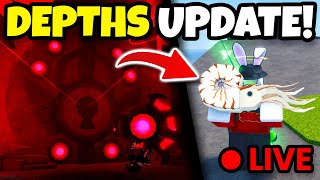 🔴 [LIVE] NEW DEPTHS OF VERTIGO UPDATE RELEASE In FISCH Roblox!