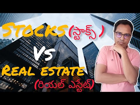 STOCKS vs REAL ESTATE II which is better?II What is the difference between stocks & Real Estate?