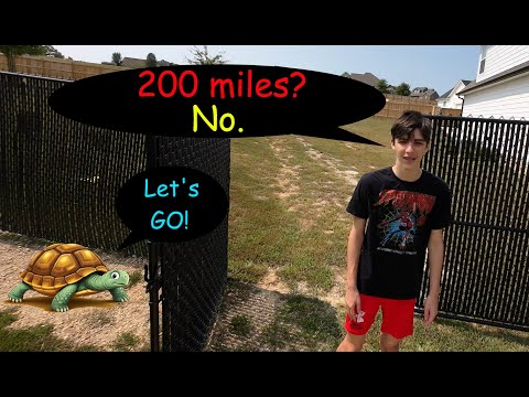 Homeschool PE: 200 Mile Cross Country Run!