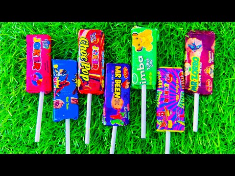 Some popular Candies in the World | New Milk Bottle | mini Cooking | Ice Cream Pop It | Asmr Coca