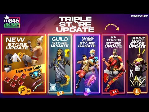 New Items in Store, Buddy Mart Store Update 🥳| Free Fire New Event | Ff New Event l Ob46 Update