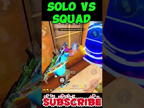 SOLO VS SQUAD SUBSCRIBE #trending #bk #viral #shorts #freefire #iphone #haryanvi #sweetxyssk #phone