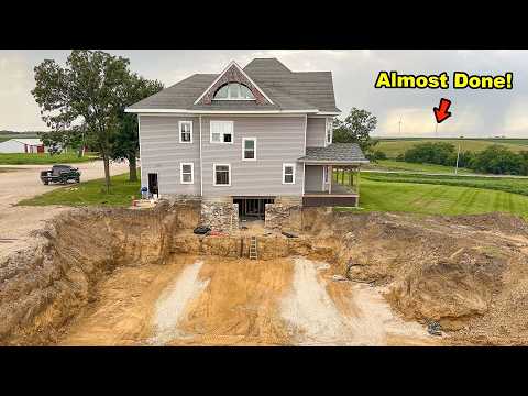 Restoring A $7,000 Mansion: Building A Waterproof Underground Theatre (Pt. 2)