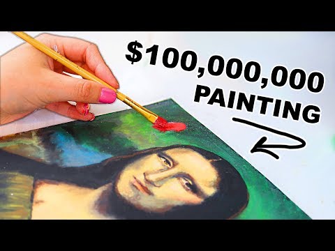 I Painted The Mona Lisa With The World's CHEAPEST Paint...