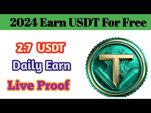 2024 New USDT Earning Platform Join Now , Claim Daily 2.7$ Make Money from home sign up to get 100$