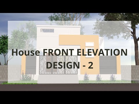 House elevation design | Model 2