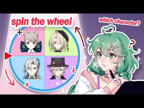 The Spinning Wheel Picks What Character I Draw! | Art Challenge