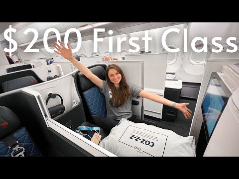 I flew FIRST CLASS to the Middle East for $200... Here's how it went