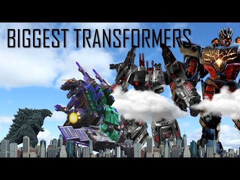 10 Transformers Bigger Than Godzilla Earth