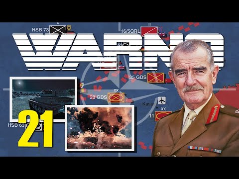 BANG ON MLRS saves BIGGEST BATTLE in a long time! | WARNO Campaign - The Left Hook #21 (NATO)