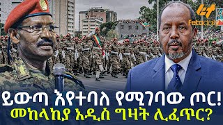 Ethiopia - ይውጣ እየተባለ የሚገባው ጦር! መከላከያ አዲስ ግዛት ሊፈጥር?