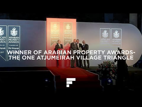 Winner of Construction & Design for The One Hotel at JVT | Arabian Property Awards | The First Group