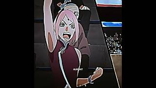 SARADA WON🏆 IN 3 SECOND #anime #shorts