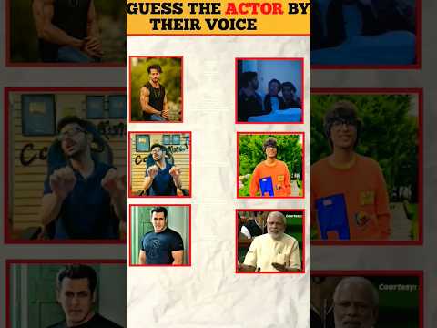 GUESS THE CELEBRITY BY THEIR VOICE RIDDLES AND PUZZLE TEST CHALENGEII PART 3 || #youtubeshorts