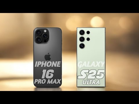 iPhone 16 Pro Max Vs Galaxy s25 Ultra| Full Comparison and review 🔥