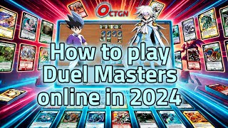 How to play Duel Masters online in 2024 | OCTGN Tutorial