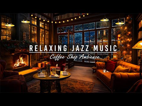 Peaceful Evening Piano Jazz for Relaxing, Sleeping, Working ☕ Cafe Shop Space & Background Music