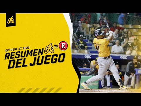 Highlights: Águilas Cibaeñas vs Leones del Escogido | 27 de Octubre 2zsa023