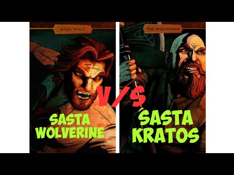 SASTA WOLVERINE V/S SASTA KRATOS |The Wolf Among Us part-1 #THEWOLFAMONGUS