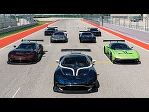 Aston Martin Vulcan owners event at Circuit of the Americas