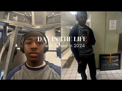 DAY IN THE LIFE | TECH SCHOOL