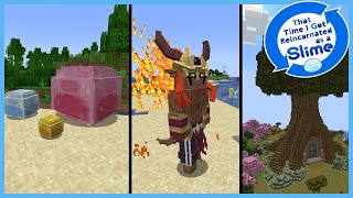 NEW MOD 100+ SKILLS, NEW BOSSES & MORE! Minecraft That Time I Got Reincarnated as a Slime Mod Review