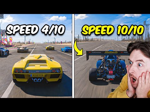 The *NEW* Top 5 FASTEST Drag Cars in Forza Horizon 5