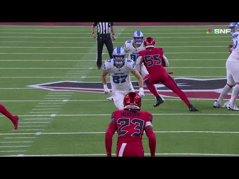 Goff's 37-yard launch to LaPorta sparks first-and-goal for Lions