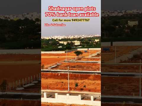 Shadnagar open plots Hyderabad realestate #shadnagarplots #hyderabadrealestate #trending #viralvideo