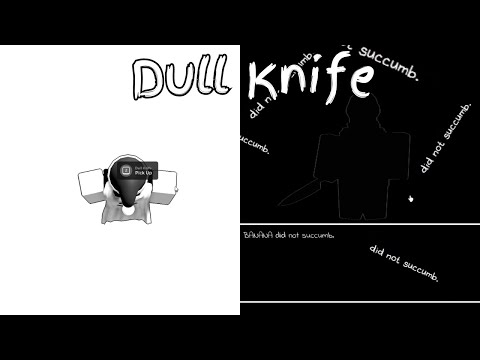 Undertale Last Corridor OBTAINING DULL KNIFE + Small Showcase