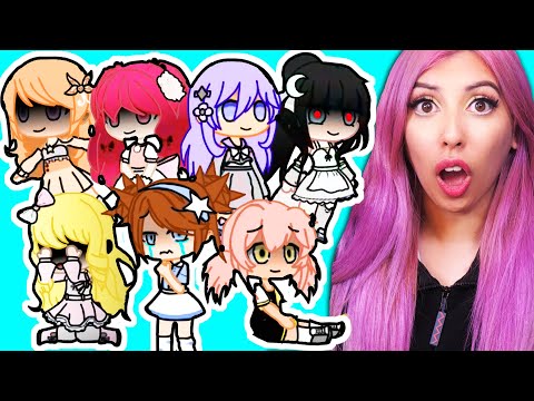 The Seven Little Girls 🔪 (Gacha Club Mini Movie Reaction)