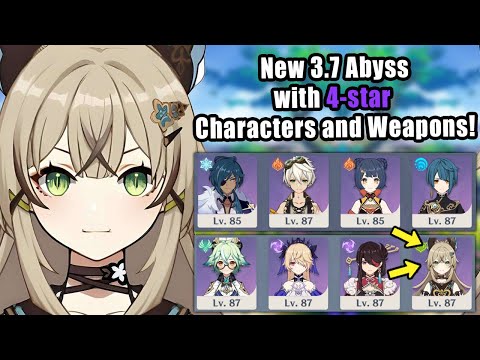 New Abyss (3.7) 4 STAR ONLY! (Characters and Weapons)