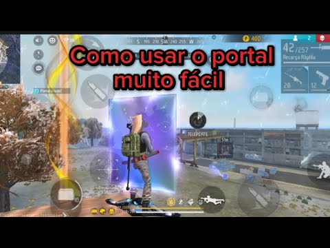 Como usar o portal no free fire , é muito fácil e rápido,com essa dica você vai aprender rapidinho