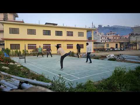 Tilak Sharma- Amazing Badminton at NEA Pyuthan Nepal, २०७६/१/२८,प्यूठान वितरण केन्द्रमा ब्याडमिन्टन