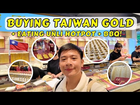 TAIWAN 2024: MURA BA ANG TAIWAN GOLD? SAAN MAKAKABILI? 🇹🇼 + Eating Unli Hotpot w/ BBQ in Taiwan 😍