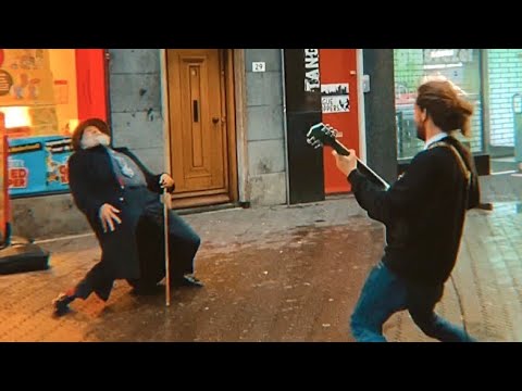 Amazing Dancer with Street Performer in The Hague, Netherlands