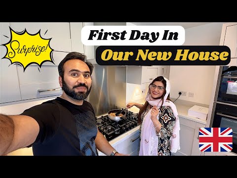 First Day in Our New UK Home | Neighbours Surprised Us | Indian Couple New House In UK