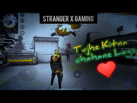 TUJHE KITNA CHAHANE LAGE HAM || FREE FIRE OP HEADSHOT EDITING VIDEO || STRANGER X GAMING