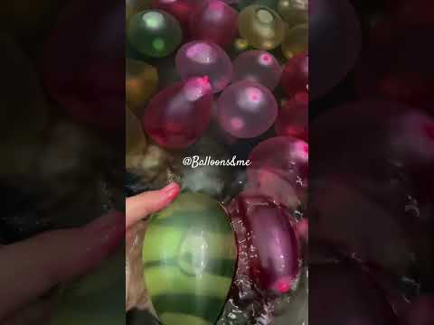 Amazing water balloons.#balloon #waterballon