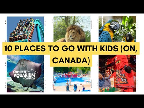 10 places to visit with kids in and around Toronto