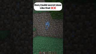 Torch key secret door in Minecraft #shorts #minecraft #youtube #rtx3050 #rtxon