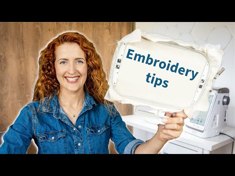 15 Machine Embroidery Tips I Wish I Knew Before Starting