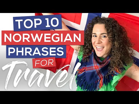 Top 10 Norwegian Phrases for Travel 🇳🇴[Norwegian for Beginners] 📚FREE Cheat-Sheet