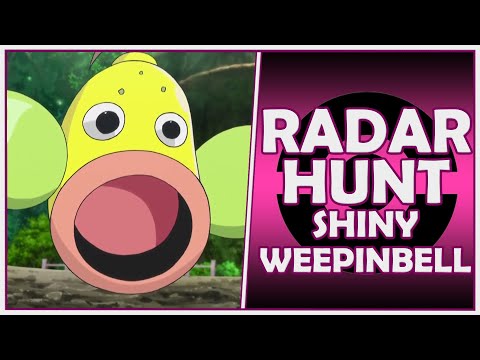 Pokeradar Shiny Hunting Weepinbell | Pokemon Shining Pearl