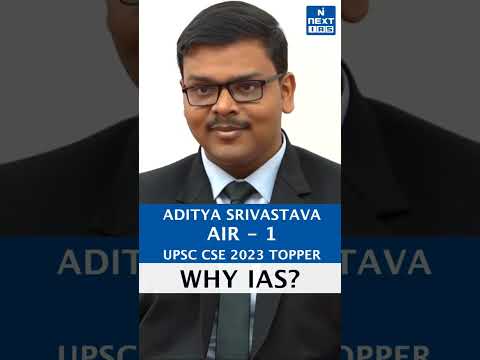 upsc topper 2023 💯 Air 1 & Aditya Srivastava 🎯 upsc motivation #upsctopper #adityasrivastav #shorts