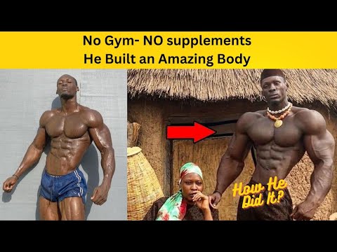 The poor young Man Built a Amazing Body with his Efforts Without Ever Going to the Gym |Mr.Wad Story