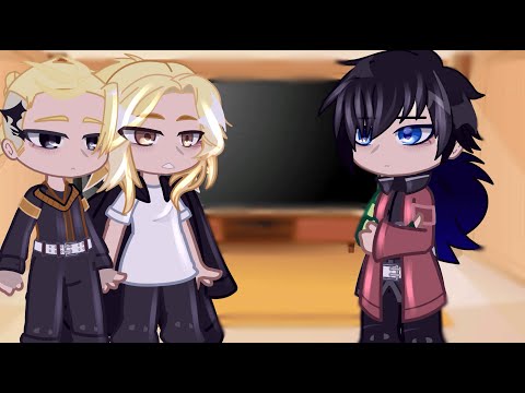 Tokyo Revengers React To Takemichi As Giyuu Tomioka || Gacha React